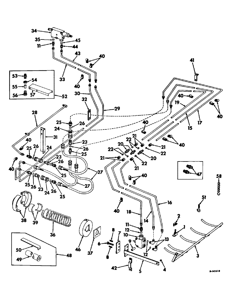 Схема запчастей Case IH 503 - (232) - PLATFORM AUTOMATIC CONTROL ATTACHMENT (88) - ACCESSORIES
