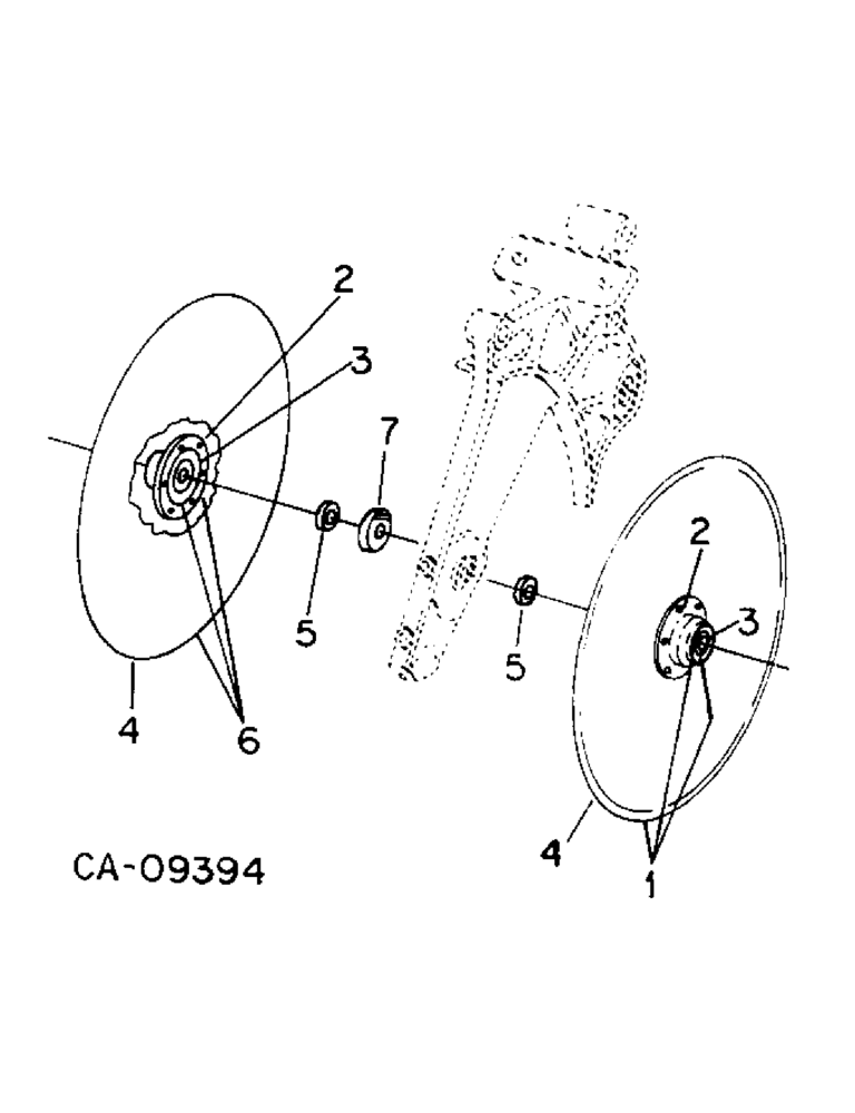 Схема запчастей Case IH 800 - (08-12) - GROUND TOOLS,OPENER DISK PACKAGE,HEAVIER DESIGN W/REVERSED RIGHT HAND QUANTITIES PER PACKAGE (09) - CHASSIS/ATTACHMENTS
