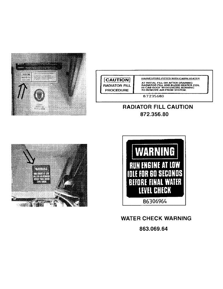 Схема запчастей Case IH 7700 - (5) - DECALS (00) - GENERAL