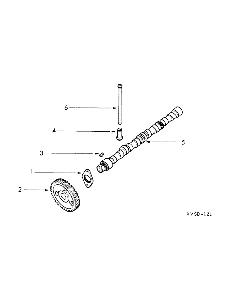 Схема запчастей Case IH FU-267D - (011) - CAMSHAFT - TAPPETS & RELATED PARTS (02) - ENGINE