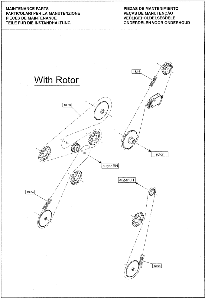 Схема запчастей Case IH LBX331P - (0.0039B[01]) - MAINTENANCE PARTS (00) - GENERAL