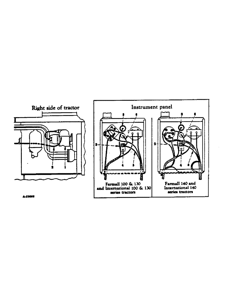 Схема запчастей Case IH 100 - (08-39) - ELECTRICAL, STARTING AND LIGHTING, MAGNETO IGNITION, 6 VOLT (06) - ELECTRICAL