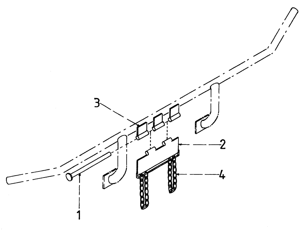 Схема запчастей Case IH 7700 - (A03[19]) - STONE GUARDS, OPTIONAL Mainframe & Functioning Components
