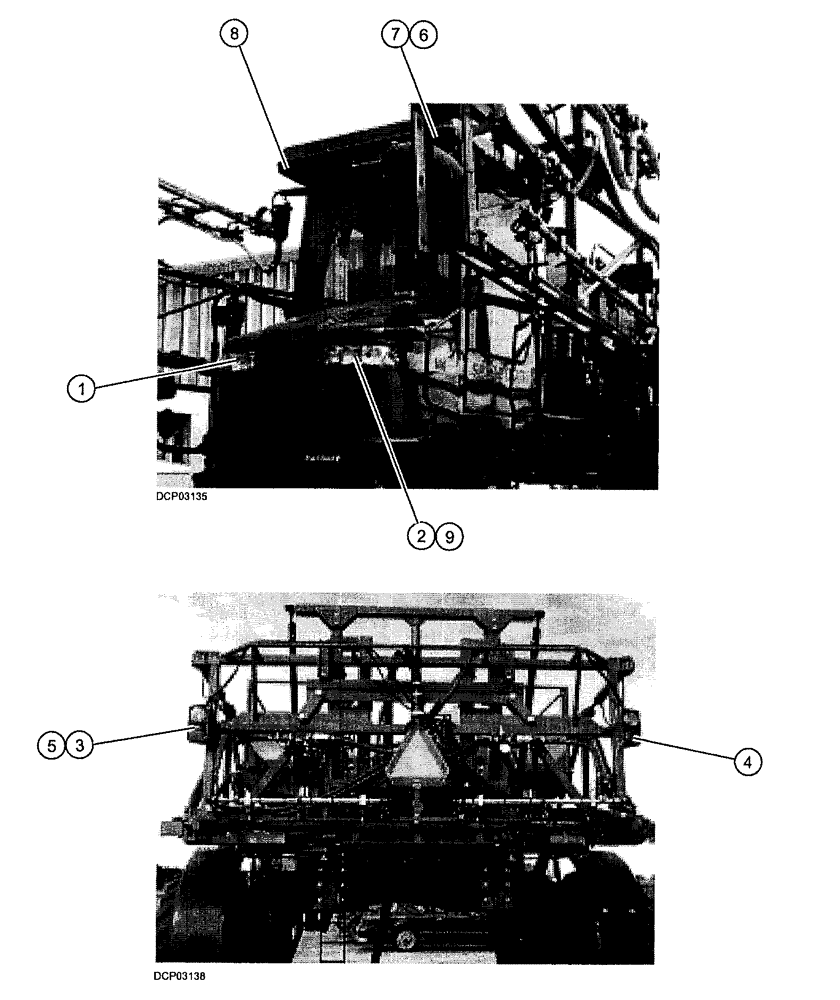 Схема запчастей Case IH SPX3200B - (202) - LIGHT GROUP (55) - ELECTRICAL SYSTEMS