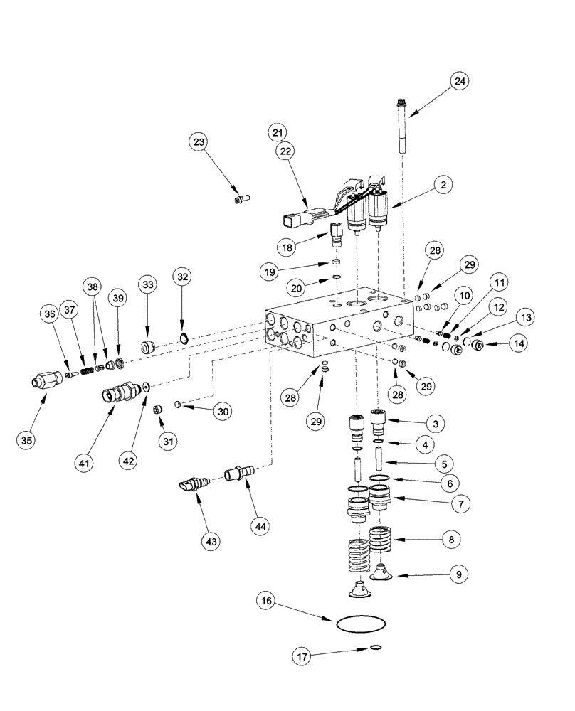 Схема запчастей Case IH MX240 - (03-12) - FUEL INJECTION PUMP, MX240, MX270, 6TAA-8304 EMISSIONS CERTIFIED ENGINE (03) - FUEL SYSTEM