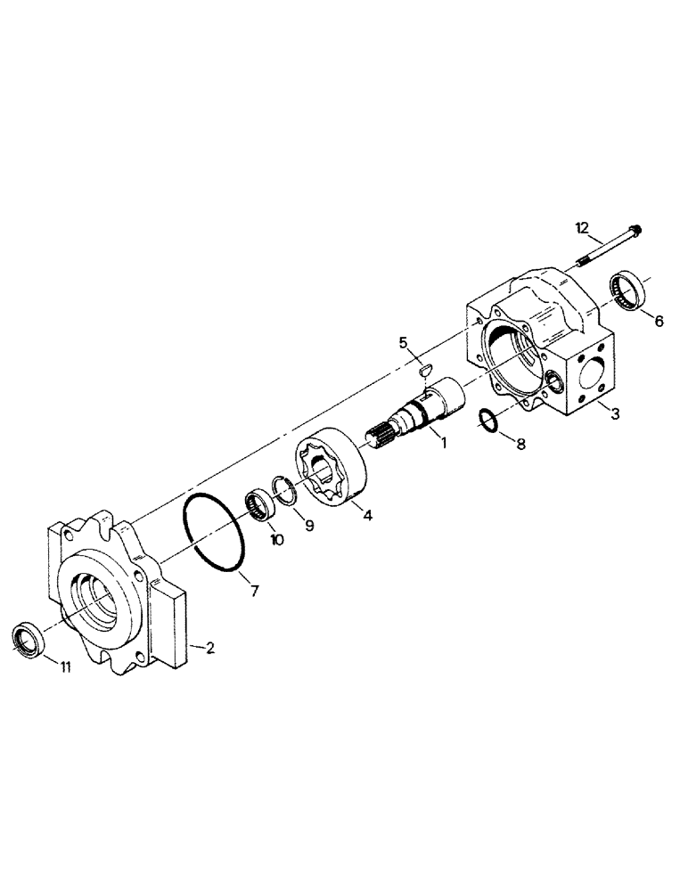 Схема запчастей Case IH CP-1325 - (08-14) - CHARGE PUMP ASSEMBLY (07) - HYDRAULICS