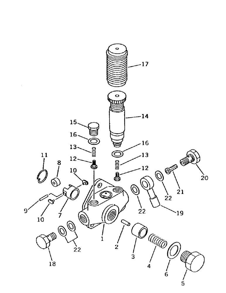 Схема запчастей Case IH 7000 - (C01-37) - ENGINE, FUEL INJECTION FEED PUMP Engine & Engine Attachments