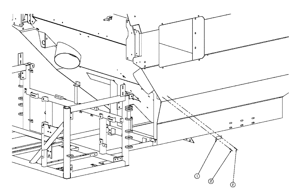 Схема запчастей Case IH 438 - (15-004) - SERIAL NUMBER PLATE Tarps Decals/ Miscellaneous