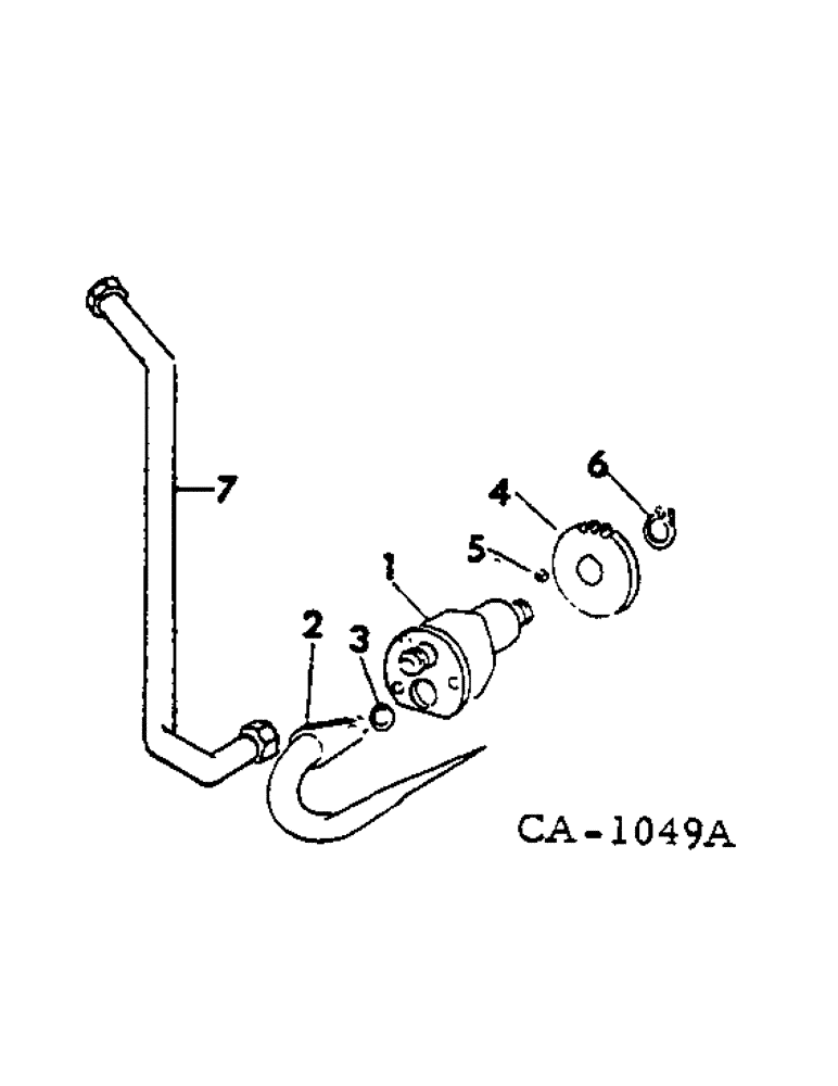 Схема запчастей Case IH 674 - (10-17) - HYDRAULICS, HYDRAULIC TRANSFER PUMP (07) - HYDRAULICS