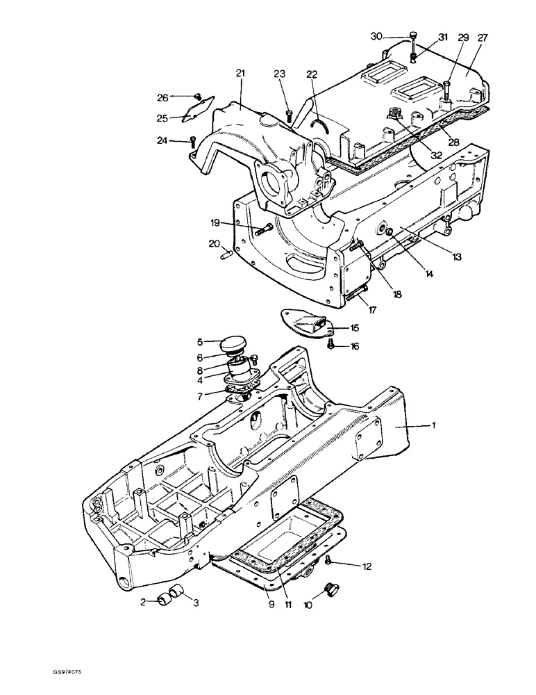 Схема запчастей Case IH 885N - (9-10) - MAIN FRAME AND COVERS (09) - CHASSIS/ATTACHMENTS
