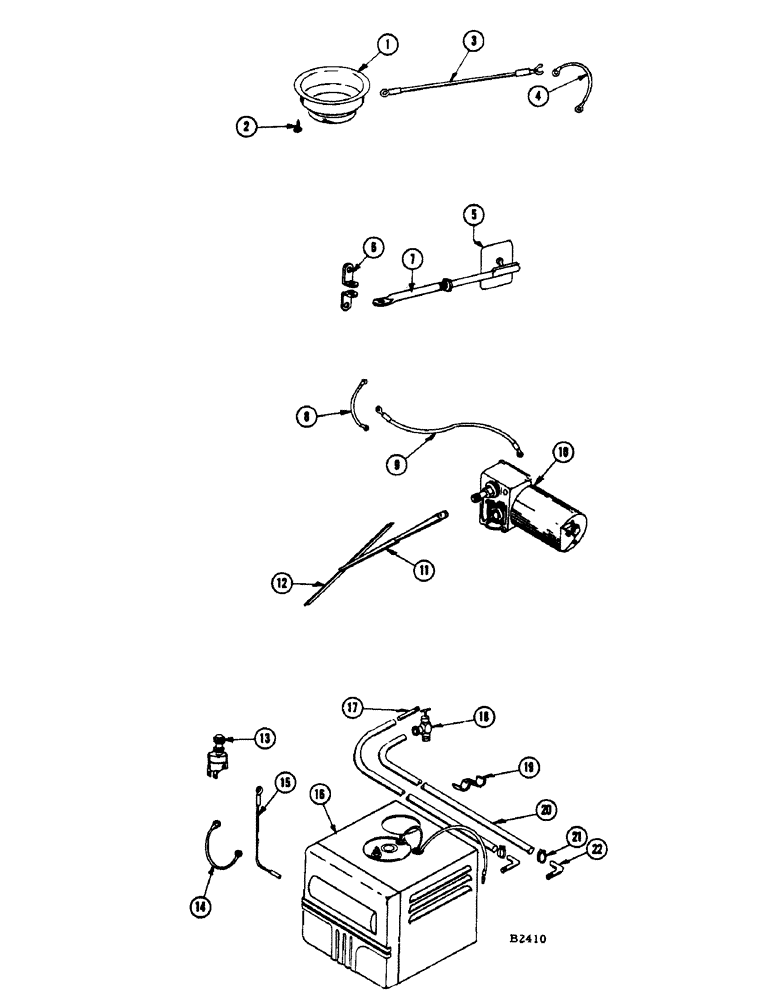 Схема запчастей Case IH 1060 - (222) - CAB ATTACHMENTS, DOMELIGHT ATTACHMENT (90) - PLATFORM, CAB, BODYWORK AND DECALS