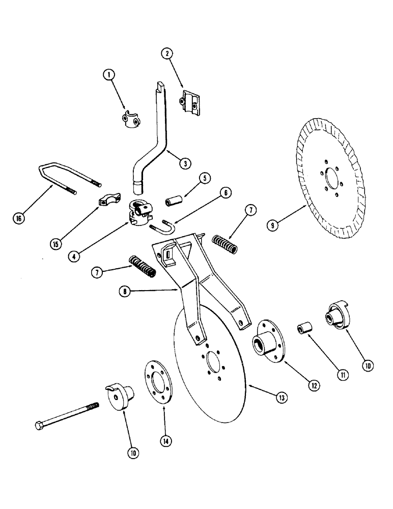 Схема запчастей Case IH JRA-SERIES - (47A) - CUSHION COULTER, REGULAR 