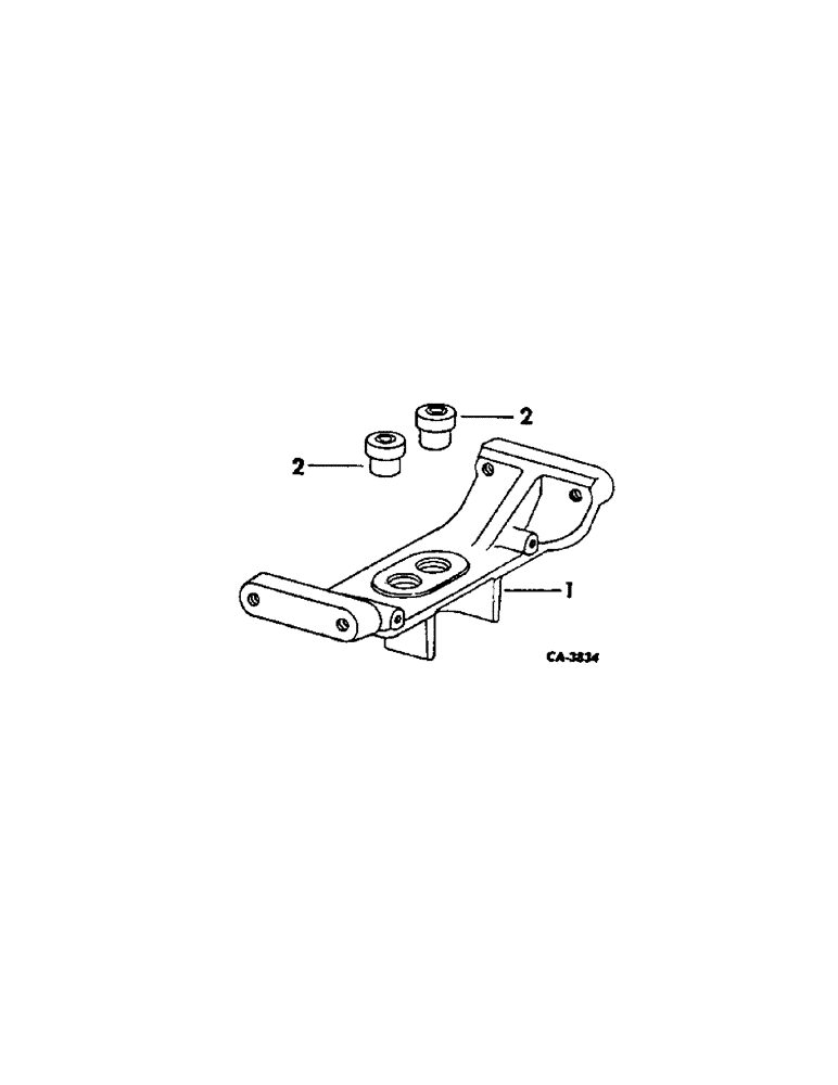 Схема запчастей Case IH 1568 - (12-15) - POWER, ENGINE SUPPORT Power