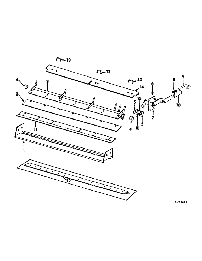 Схема запчастей Case IH 915 - (R-12) - SEPARATOR, STONE RETARDER ATTACHMENT Separation