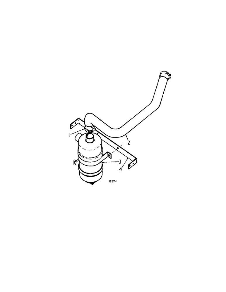 Схема запчастей Case IH 384 - (12-01[1]) - POWER, AIR CLEANER AND CONNECTIONS Power