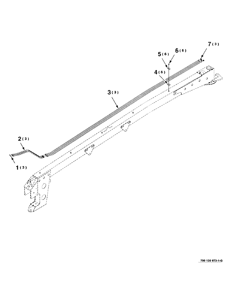 Схема запчастей Case IH 8312 - (8-04) - HYDRAULIC ASSEMBLY, SWIVEL TONGUE (35) - HYDRAULIC SYSTEMS