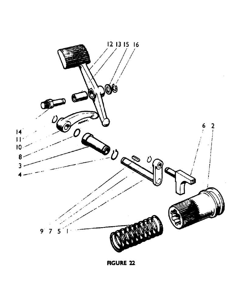 Схема запчастей Case IH 880F - (35) - DIFFERENTIAL LOCK Gearbox