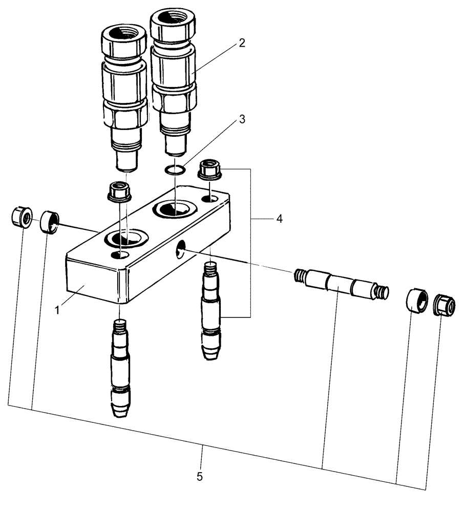 Схема запчастей Case IH L780 PRO - (35.310.AP[01]) - COUPLER - IMPLEMENT (35) - HYDRAULIC SYSTEMS