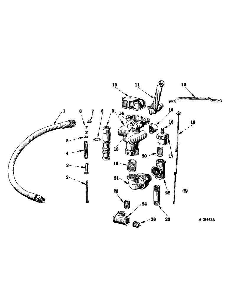 Схема запчастей Case IH SUPER-HV - (192) - HYDRAULIC SYSTEM, REMOTE CONTROL TRACTOR ATTACHMENT, SPECIAL,AUXILIARY CONTROL VALVE & CONNECTIONS (07) - HYDRAULIC SYSTEM