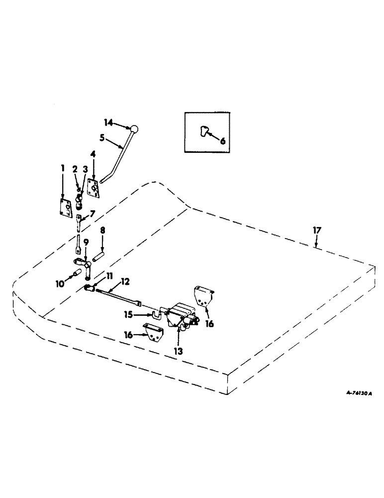 Схема запчастей Case IH 303 - (127) - PLATFORM LIFT CONTROLS (33) - BRAKES & CONTROLS