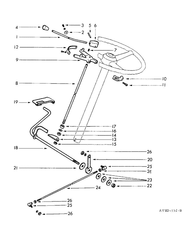 Схема запчастей Case IH FU-267D - (132) - SPEED GOVERNOR CONTROLS, FOR LAVALETTE & P.M. EQUIPMENT (03) - FUEL SYSTEM
