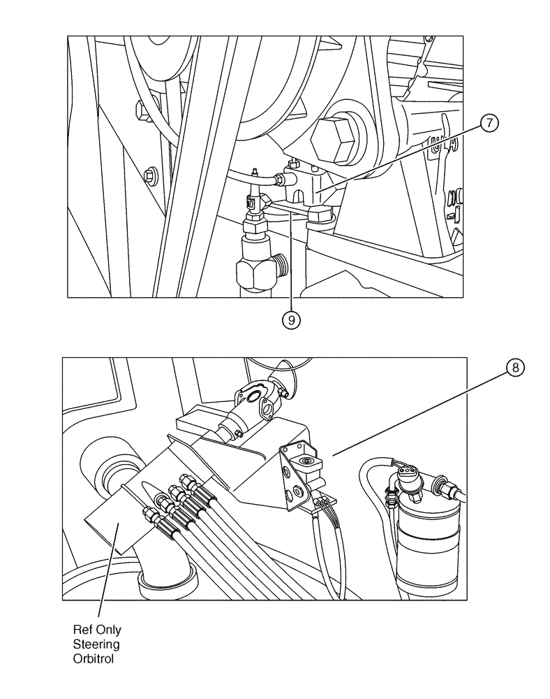 Схема запчастей Case IH FLX4375 - (03-002[01]) - TRANSMISSION GROUP (FLX4300, FLX4330 CAT 3208 AUTO) (03) - TRANSMISSION