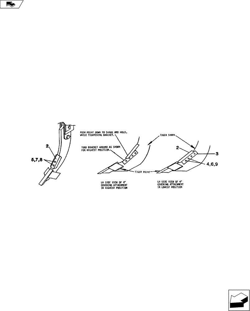 Схема запчастей Case IH TIGER-TWO - (75.200.05) - COVERING ATTACHMENT (OPTIONAL) 4 COVERING ATTACHMENT (75) - SOIL PREPARATION