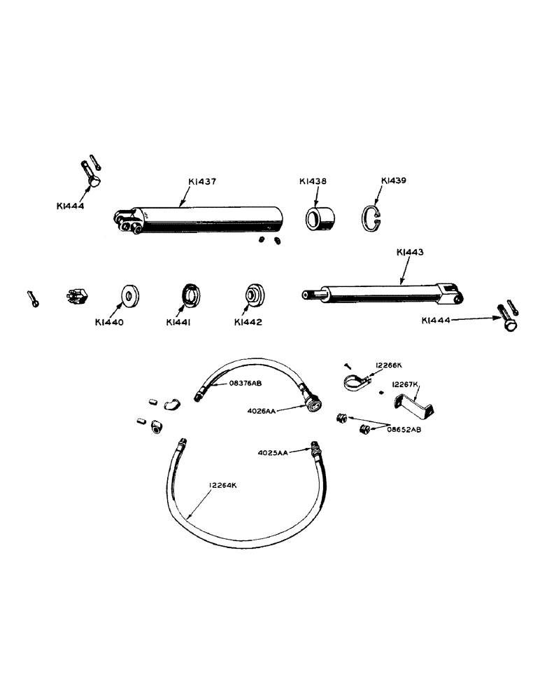 Схема запчастей Case IH 100 - (11[A]) - HOSES & BRACKETS FOR HYDRAULIC COUPLINGS 