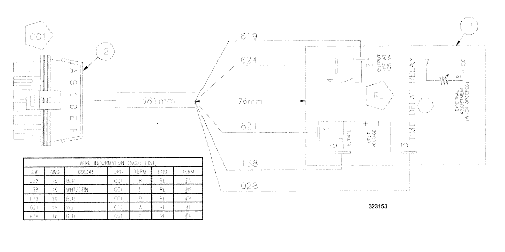 Схема запчастей Case IH SPX3200 - (06-002) - TIME DELAY SHIFT MODULE (29) - HYDROSTATIC DRIVE