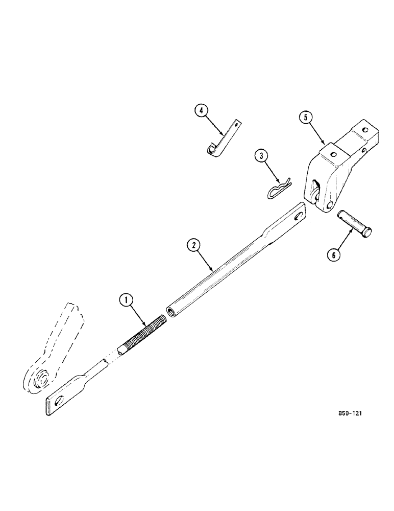 Схема запчастей Case IH 685 - (9-804) - THREE POINT HITCH STABILIZER (09) - CHASSIS/ATTACHMENTS