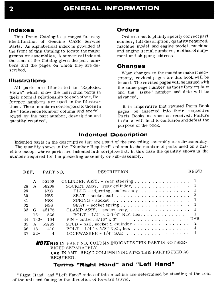 Схема запчастей Case IH 8300-SERIES - (02) - GENERAL INFORMATION 