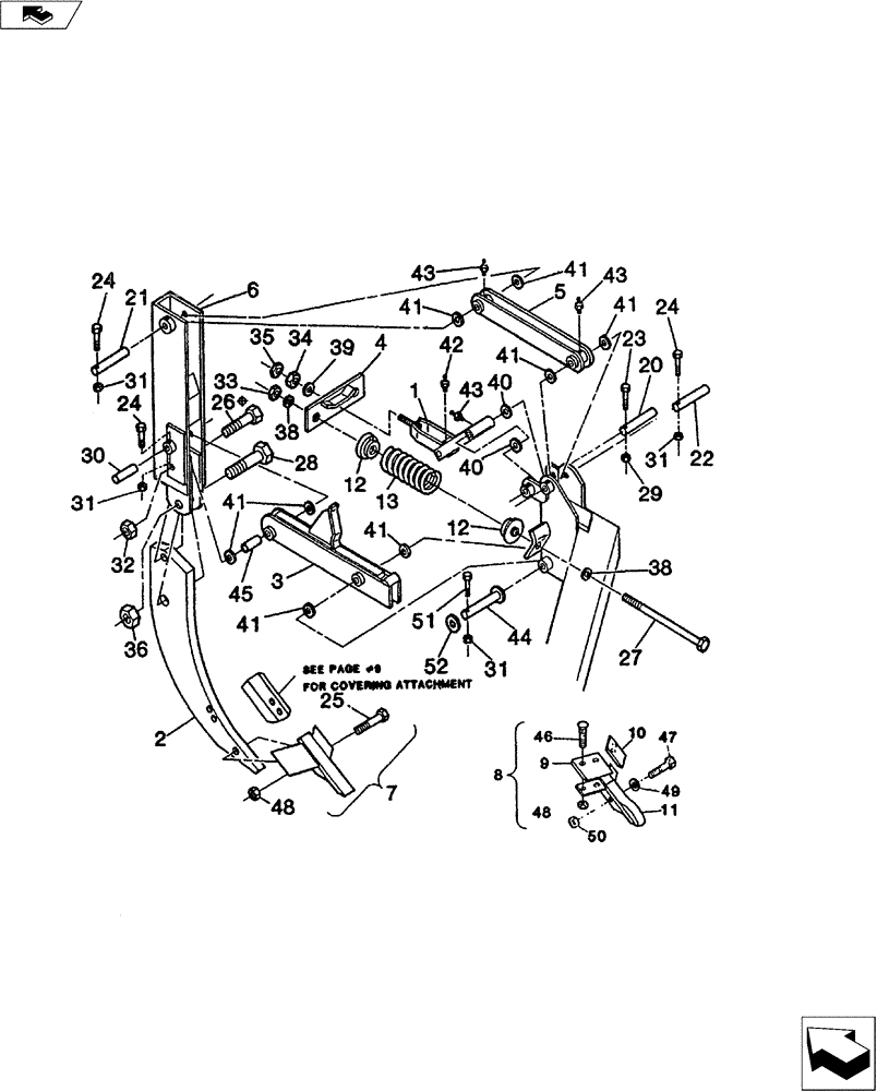 Схема запчастей Case IH TIGER - (75.200.02) - AUTO RESET ASSEMBLY (75) - SOIL PREPARATION