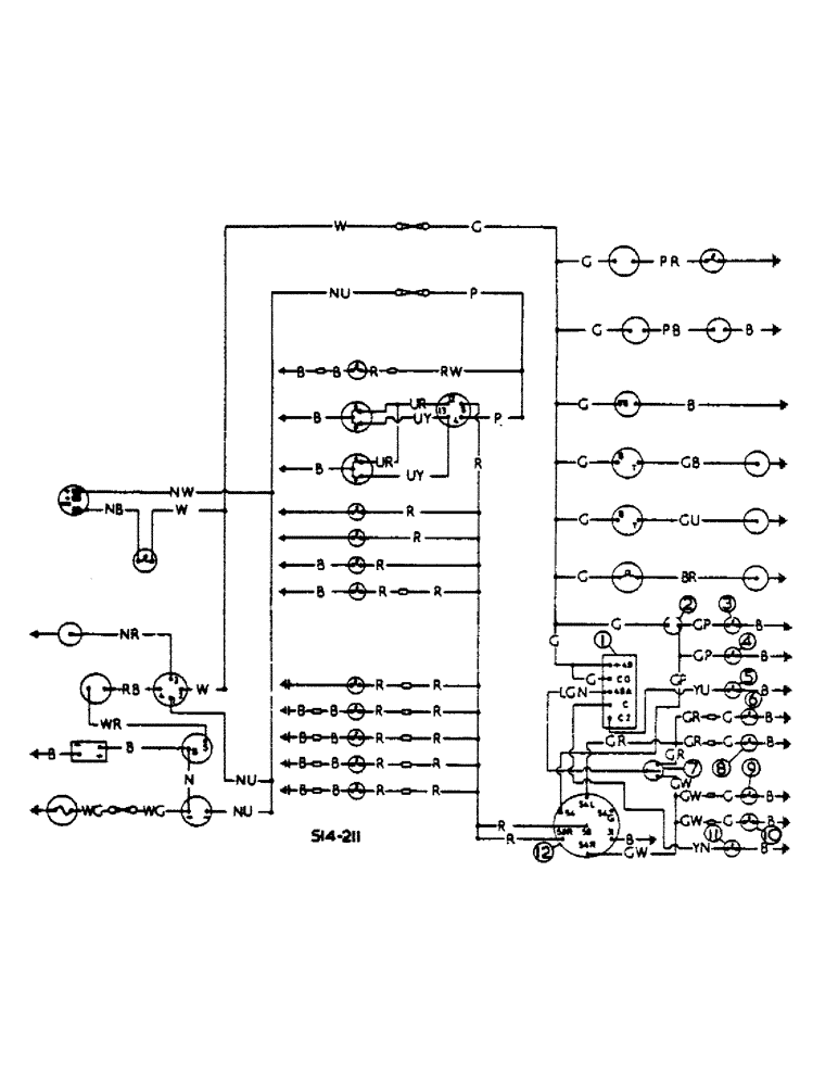 Схема запчастей Case IH 474 - (08-06) - DE-LUXE LIGHTING (06) - ELECTRICAL