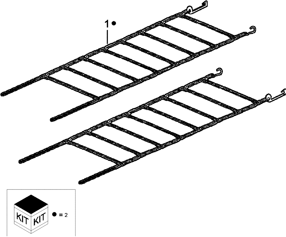 Схема запчастей Case IH SCOUT XL - (88.100.02) - DIA KIT, SNOW CHAIN (88) - ACCESSORIES