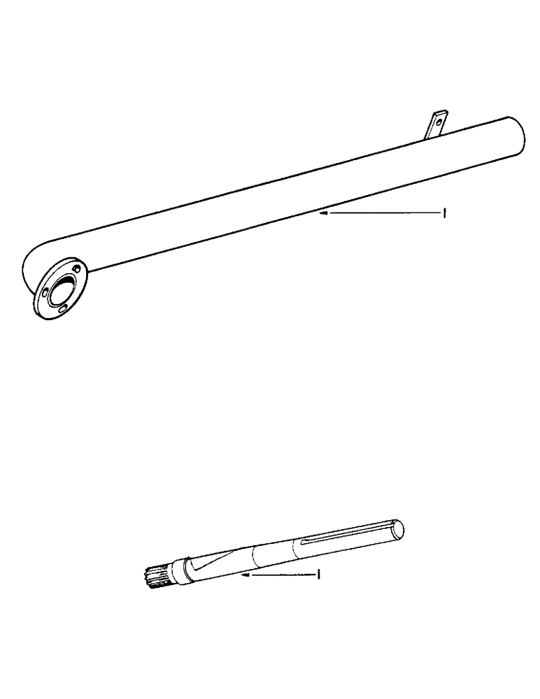 Схема запчастей Case IH FU-267D - (231) - RIGHT EXHAUST TUBE, FOR REAR AXLE (78"), FOR UTILITY FU-267 D (02) - ENGINE