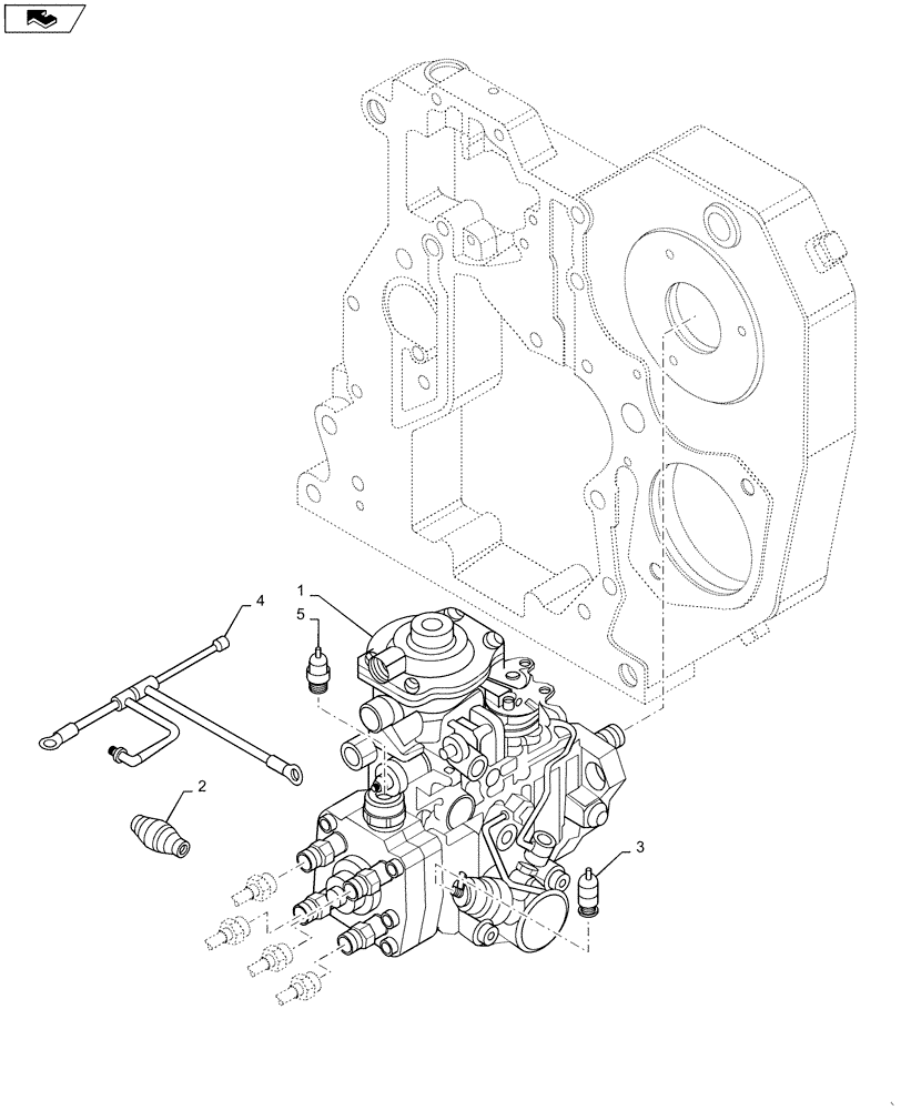 Схема запчастей Case IH F4GE9684B J600 - (0.14.2) - INJECTION PUMP - CONTROL (2852090) 
