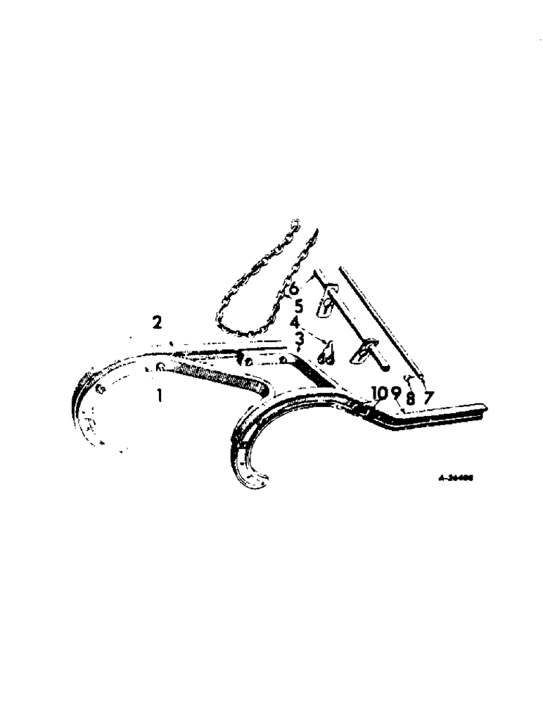 Схема запчастей Case IH A-295-A - (S-02) - BEAMS, 1950 TO 1952, BEAM, 1952 AND SINCE 