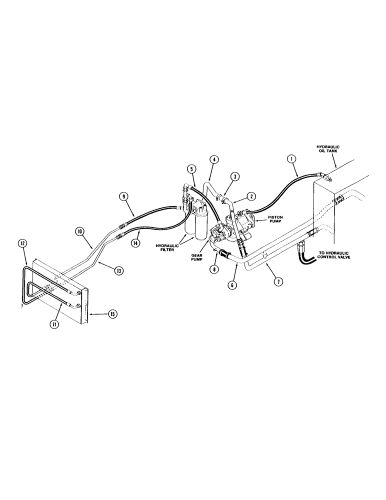 Схема запчастей Case IH STEIGER - (1-10) - PICTORIAL INDEX, MAIN HYDRAULICS (00) - PICTORIAL INDEX