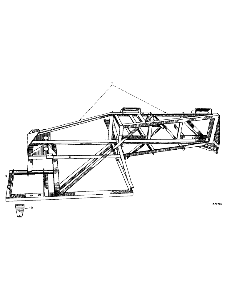 Схема запчастей Case IH 2-PR - (008) - MAIN FRAME (39) - FRAMES AND BALLASTING