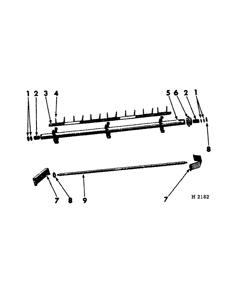 Схема запчастей Case IH 150 - (E-18) - UPPER BEATER 