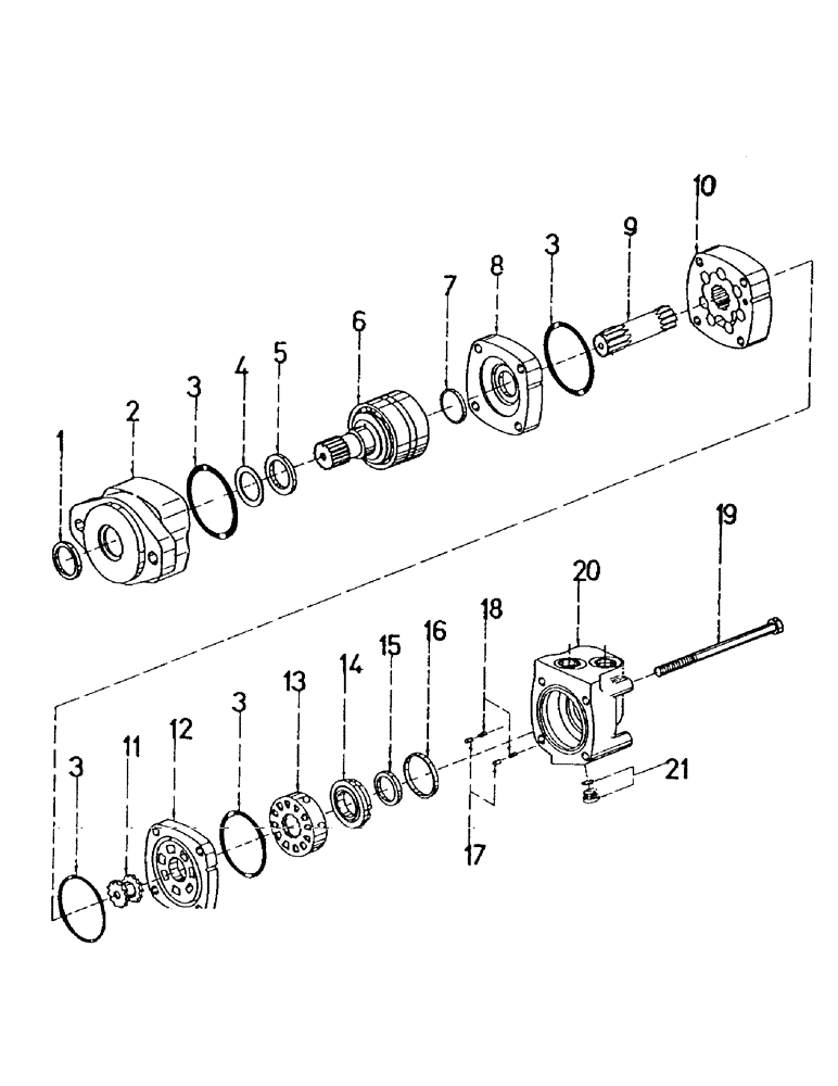 Схема запчастей Case IH 7700 - (G02-12) - LEG BASE CUTTER, HYDRAULIC MOTORS Leg Base Cutter