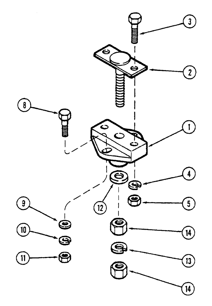 Схема запчастей Case IH 7250 - (4-024) - ELECTRICAL COMPONENT MOUNTING (04) - ELECTRICAL SYSTEMS