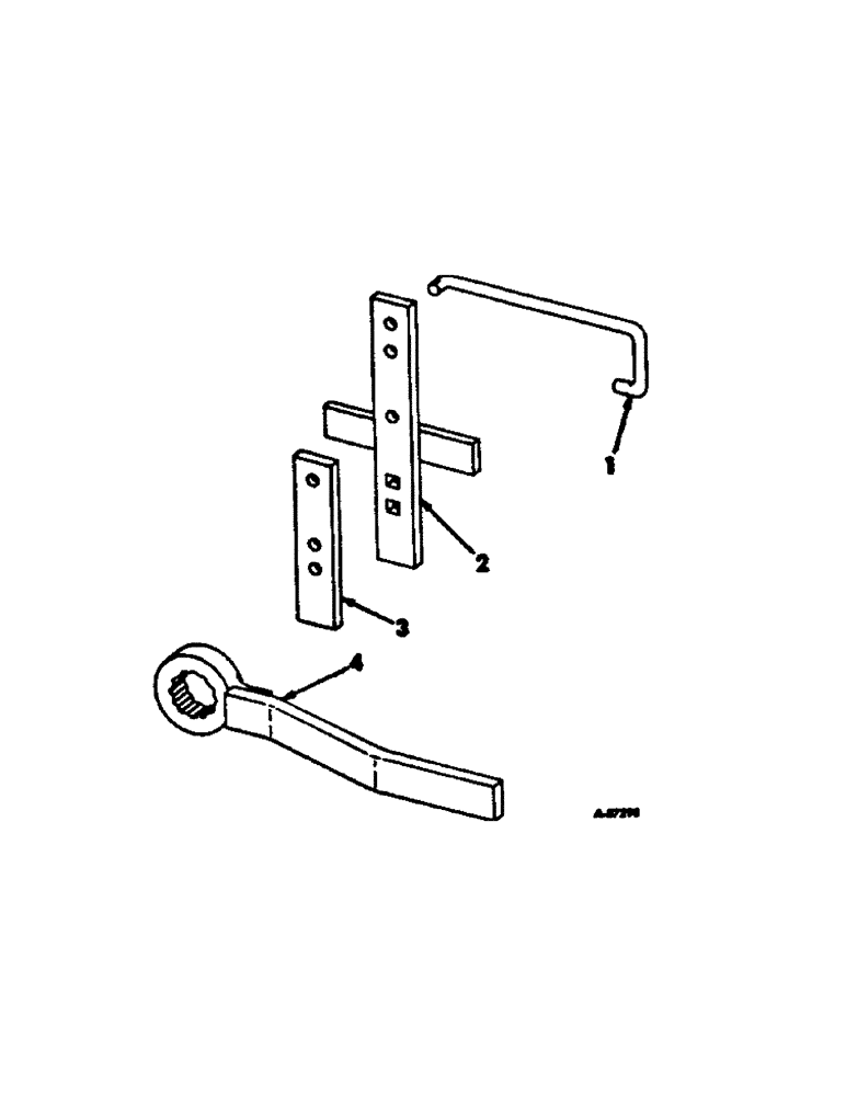 Схема запчастей Case IH 500 - (Q-14[A]) - ARBOR TOOL KIT 