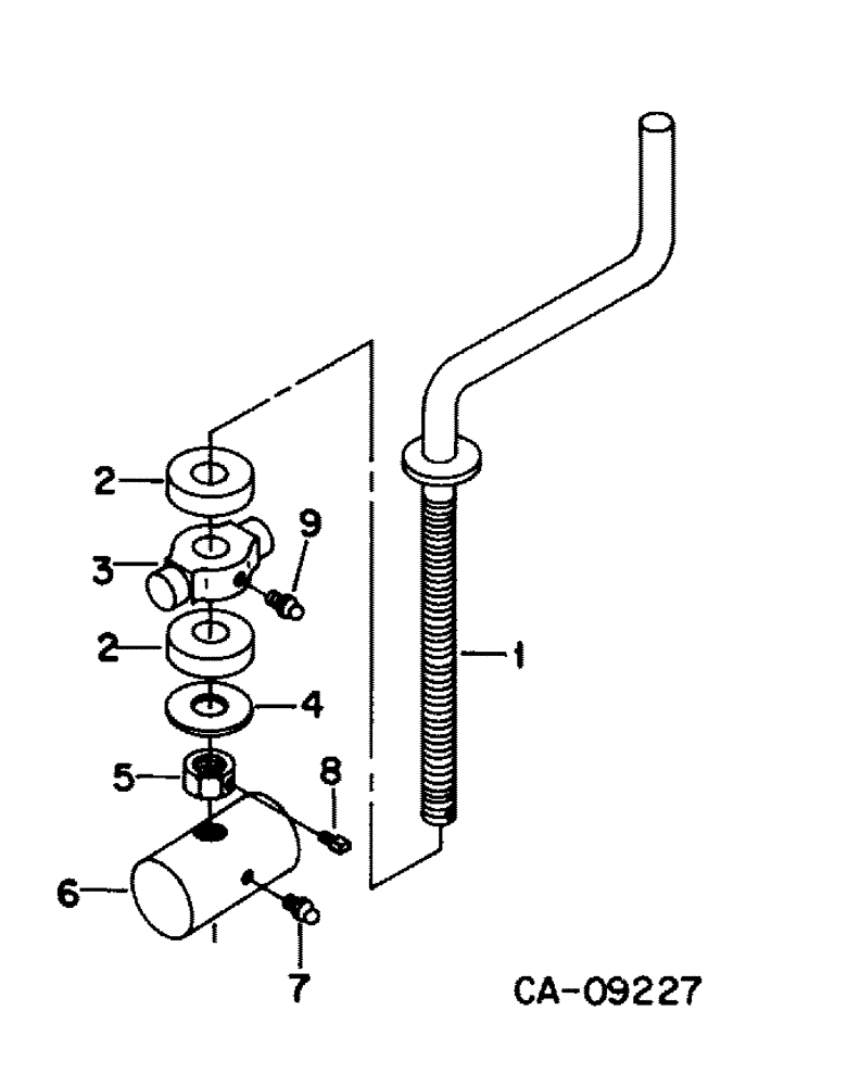 Схема запчастей Case IH 568 - (B-13) - LEVELING SCREW 