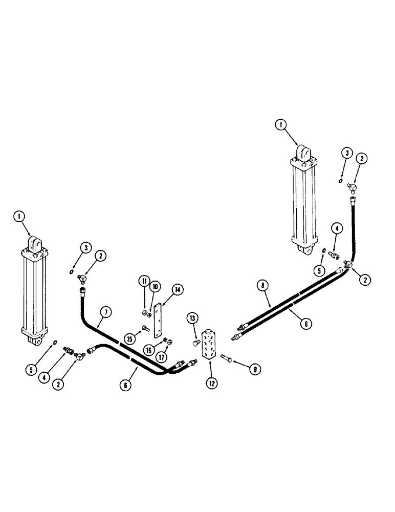 Схема запчастей Case IH DOT 23 - (21A) - WING LIFT ASSEMBLY, WITH AUTOMATIC DEPTH CONTROL 