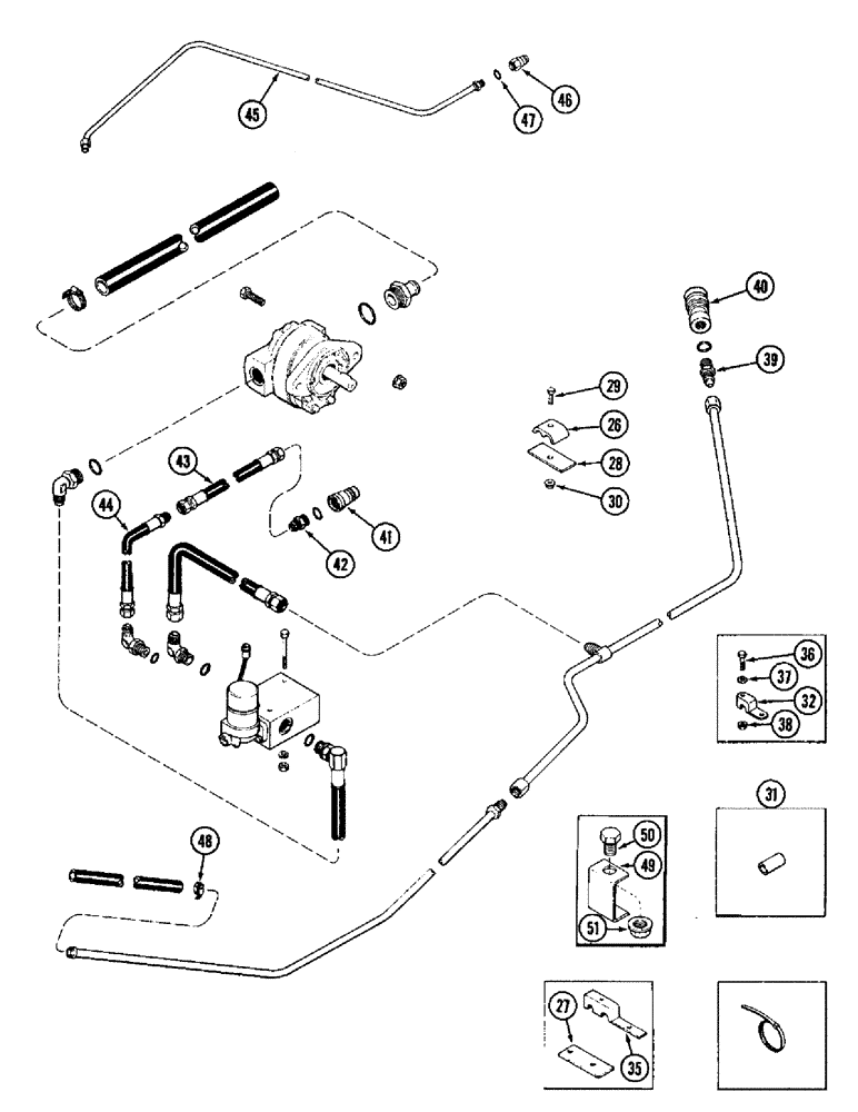 Схема запчастей Case IH 1020 - (8-28) - REEL DRIVE SYSTEM, 1440E, 1460E AND 1480E COMBINE (CONTD) (08) - HYDRAULICS