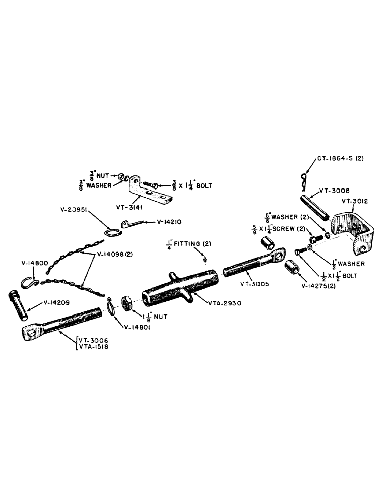 Схема запчастей Case IH VAI-SERIES - (077) - DEPTH ADJUSTING ASSEMBLY (06) - POWER TRAIN