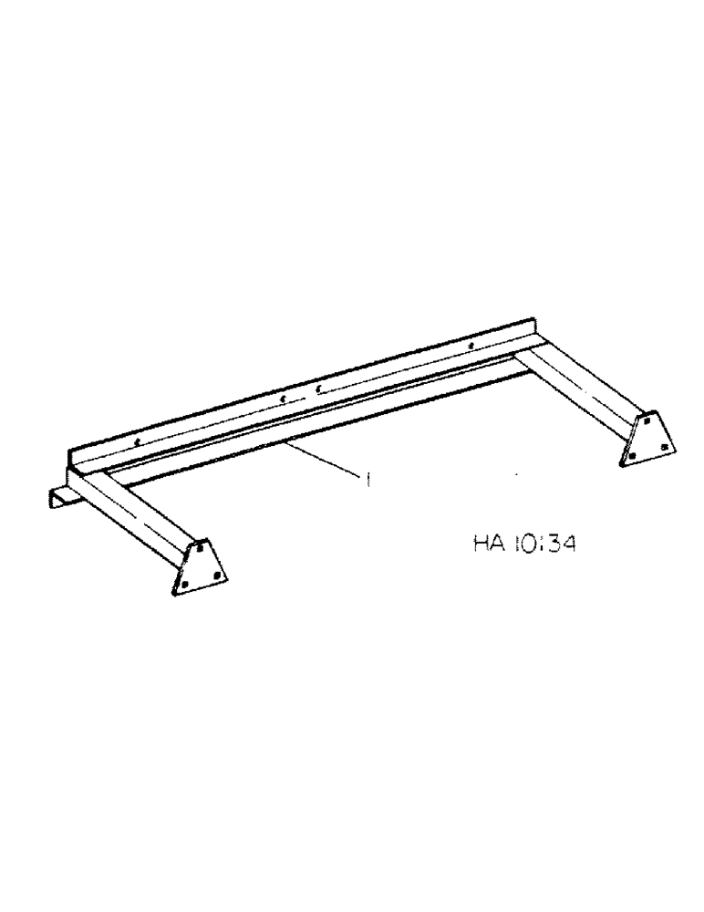 Схема запчастей Case IH 45 - (D-27) - C-FRAME EXTENSIONS 