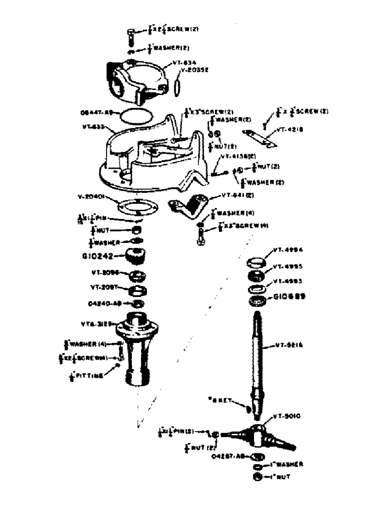 Схема запчастей Case IH VAC12-SERIES - (089) - VAC DUAL FRONT WHEELS, TRACTOR #5570000 AND AFTER (06) - POWER TRAIN
