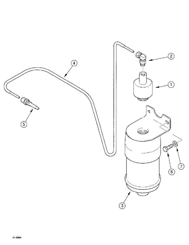 Схема запчастей Case IH 5150 - (2-028) - ETHER STARTING (02) - ENGINE